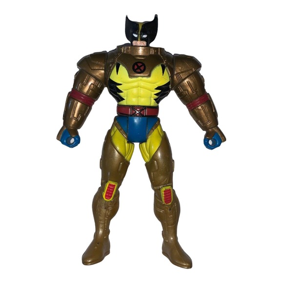 Lot of 3 Vintage 90s Marvel Toy Biz Cable & Wolverine And DC Comics Kenner Bane - Picture 5 of 9